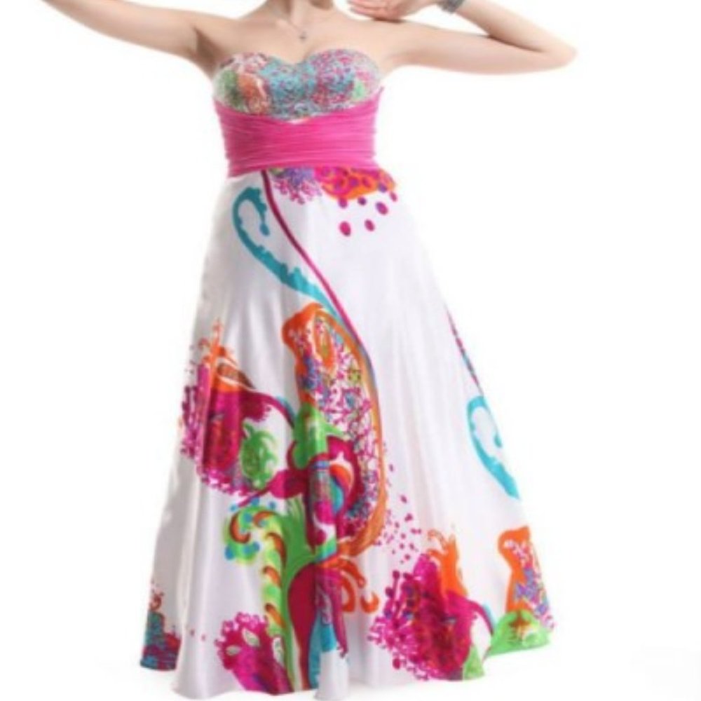 Multicolor Maxi Dress